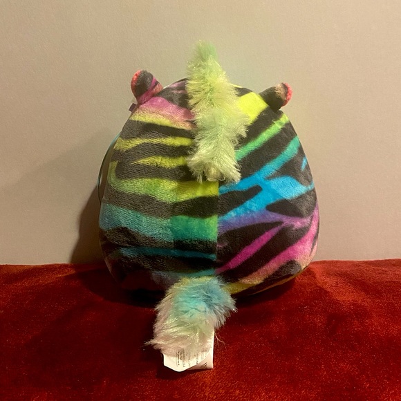 Sonya the Tye Dye Zebra Squishmallow - Picture 2 of 3